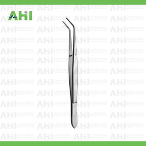 Pinzas Dentales Perry Curvas para Aplicación de Algodón, 13 cm, Uso Manual en UCI, Acero Inoxidable, Certificación CE, Alta Calidad, ISO13485 - Product Image 6