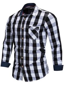 Camisa de Manga Tres Cuartos para Hombre DAN, Estilo Casual de Negocios, Primavera-Verano, Tejida, Anti-Pilling, con Estampado de Dibujos Animados A8D66-01-07 - Product Image 3