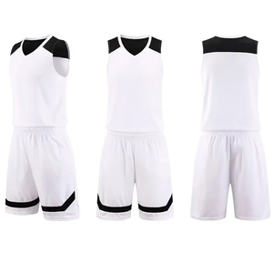 Uniforme de Baloncesto al por Mayor para Hombre, Conjunto de Camiseta sin Mangas y Pantalones Cortos, Personalizable para Equipos Deportivos, Entrenamiento y Gimnasio - Product Image 2