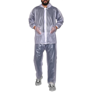 <b>Rain</b> Suit Waterproof <b>Rain</b> Suit <b>Jacket</b> and Pants Set Lightweight Breathable Windproof Outdoor Rainwear OEM Bulk Supply - Product Image 3