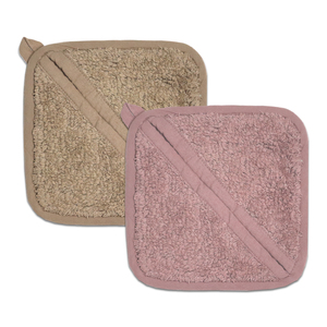 Support de casserole en coton éponge de couleur unie de haute qualité avec double poche, isolation thermique, fabriqué en Inde, en promotion - Product Image 6
