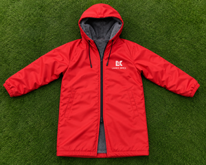 Custom Kids Waterproof Swim Parka Jacket with Hood | Windproof Fleece Lined Changing Robe Long <b>Coat</b> for Swimming Surfing & <b>Beach</b> - Product Image 6