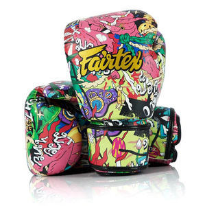 ถุงมือมวยไทย Fairtex คุณภาพสูง ดีที่สุด พิมพ์โลโก้และดีไซน์ตามสั่ง ถุงมือชกมวย Fairtex สำหรับฝึกซ้อม MMA และมวยไทย - Product Image 2