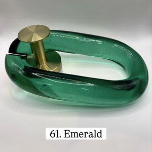 Adornos de Pared de Cadena Acrílica Modernos Personalizados, Hechos a Mano, Decoración Colgante de Resina Moderna para el Hogar, Listos para el Festival Diwali - Product Image 3