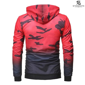 Sweat à capuche pour homme 100 % coton écologique, impression par sublimation, vêtements de sport personnalisés, tenue de sport, hiver 2026 - Product Image 2