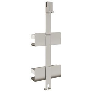 Étagère de douche suspendue en acier inoxydable 304 brossé argenté pour salle de bain - Product Image 6