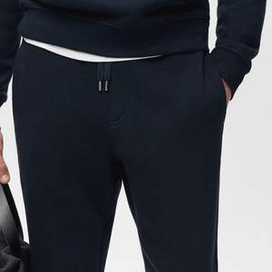 Pantalones personalizados 100% algodón para hombre, corte regular, ropa de gimnasio y ejercicio para hombre, fabricante OEM ODM, ropa urbana. - Product Image 3