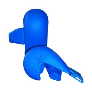 Gants d'entraînement semi-contact en cuir véritable personnalisés en gros pour la boxe, le karaté, le taekwondo et les arts martiaux - Durables et anti-humidité - Product Image 2