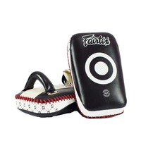Équipement de boxe Muay Thai Fairtex et Kick Pad de haute qualité, toutes couleurs, avec fermeture auto-agrippante, 100% cuir de vachette.