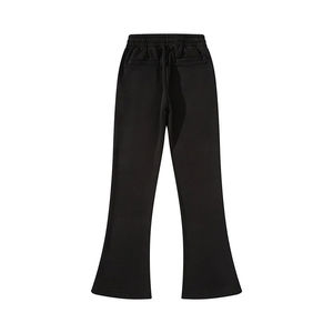 Pantalones acampanados para hombre de primera calidad, personalizados, elegantes, con cintura elástica, informales, con estampado personalizado, talla personalizada. - Product Image 2