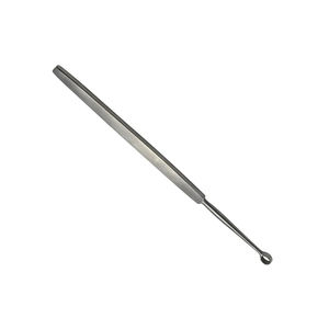 Cureta Dérmica Redonda de Acero Inoxidable Alemán de 2 mm, Cureta Quirúrgica de Lupus de Alta Calidad, Instrumento Médico de Precisión Ovalado - Product Image 3