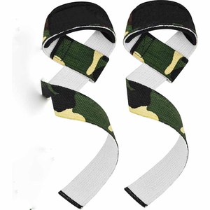 TECTO Weightlifting <b>Wrist</b> <b>Straps</b> Adjustable Lifting Grips Bar Support for Powerlifting Gym Training - Product Image 4