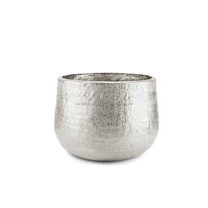 Vase à fleurs en fer de petite/moyenne/grande taille, design côtier, style classique de luxe, décoration de mariage, vase de table fait main - Product Image 2