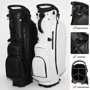 White Genuine Leather Golf Glove Right Hand Men Non-Slip <b>Hook</b> And Loop Closure Sports Custom requirements - Product Image 6