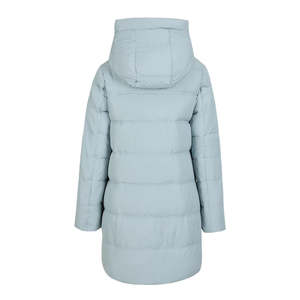 Abrigo de Invierno para Mujer, Estilo Diseñador, Chaqueta Larga Acolchada, Elegante, con Capucha, Impermeable, con Cierre, Directo de Fábrica - Product Image 4