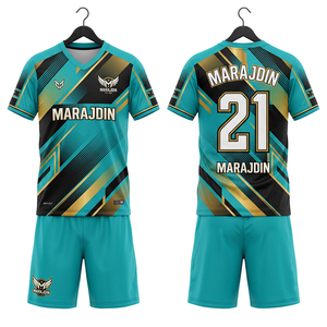 ชุดฟุตบอล 2026 เสื้อฟุตบอลแบบกำหนดเอง ชุดผ้าโพลีเอสเตอร์ระบายอากาศ แห้งเร็ว - Product Image 6