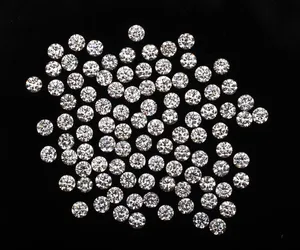Diamants de laboratoire CVD HPHT ronds taillés de 1,5 mm, couleurs DEF, pureté VVS, 67 pierres de 1 carat pour la fabrication de bijoux fins, prix de gros - Product Image 4