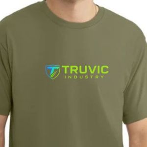 T-shirt tubulaire polyvalent pour homme, col rond, coton doux, manches courtes, vêtements de style de vie en plein air - Product Image 3