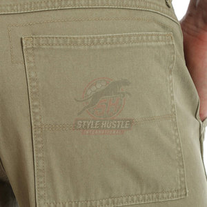 Pantalones Cargo para Hombre, Lavados, para Uso en Exteriores, Ropa Deportiva, Ligeros, 100% Algodón - Product Image 5