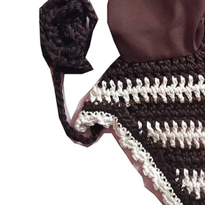 Handmade Crochet Horse Bonnet with Noise Reduction Ears soft stuff latest design Comfortable <b>Fly</b> Protection Gear Horse Bonnet - Product Image 2