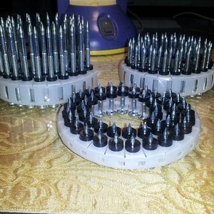 [YOU-ONE Sistemi di Fissaggio] Perni Guidati per Calcestruzzo 3.4mm 25-52mm, Chiodi a Spirale per Calcestruzzo con Gambo Graduato per MAX HN120 - Product Image 1