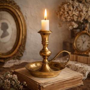 KRAFT WORLD Portavelas de Metal Antiguo - Calidad Premium Hechos a Mano Ecológicos Duraderos Portátiles Decoraciones para Bodas con Sentido - Product Image 3