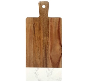 Planche à découper en bois de qualité alimentaire avec poignée, planches à découper pour légumes, accessoire de cuisine, bloc de découpe au meilleur prix - Product Image 4