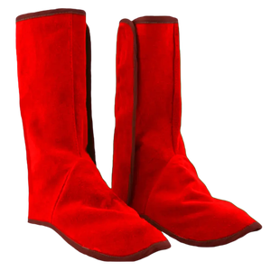 AQDAS INDUSTRIES ผ้าคลุมรองเท้าสำหรับช่างเชื่อม ทำจากโพลีเอสเตอร์ + วัสดุลวดนำไฟฟ้า แบบสวม ป้องกันไฟฟ้าสถิต ปลอดภัย - Product Image 2