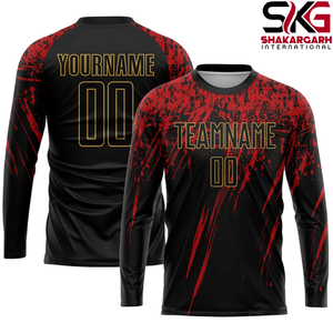 Ensemble de maillots de football personnalisés, imprimés par transfert thermique, uniforme de football, kit en polyester à séchage rapide, nom et numéro pour adultes et jeunes - Product Image 3