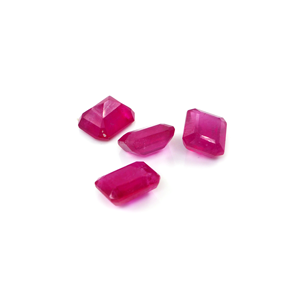 Rubis naturels de Bangkok, octogones calibrés 10x12mm, pierres précieuses de rubis naturelles facettées pour la fabrication de bijoux, prêtes à l'emploi - Product Image 3