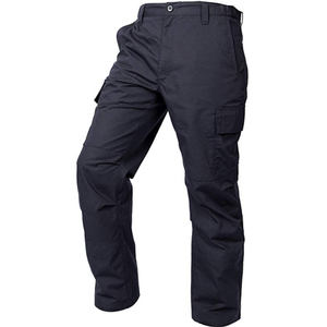 Pantalon cargo pour homme résistant à l'eau, séchage rapide, léger, en coton et polyester, pantalon de sport technique, multi-poches, pantalon utilitaire - Product Image 1