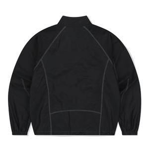 Ensemble court deux pièces pour homme, style hip-hop, coupe-vent tissé d'été, respirant, réfléchissant, zippé, 100% - Product Image 6