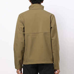 Chaqueta Softshell Ligera Impermeable Personalizada para Hombre, Diseño con Cremallera y Capucha, Forro Polar, para Senderismo al Aire Libre, con Bolsillos - Product Image 4