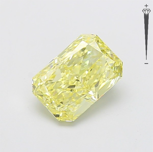 Diamante Cultivado en Laboratorio con Certificación IGI, Corte Radiante de 2.04 CT, Color Amarillo Fantasía, Claridad VVS2, CVD LG 792671009, ROYAL GEMS PARA JOYERÍA - Product Image 4