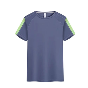 Camiseta de Hombre Elegante 100% Algodón, Fabricada en Fábrica a Precio Económico, Tejido de Punto Lavado a la Piedra, Mezcla de Poliéster, OEM y ODM - Product Image 4
