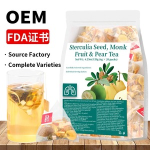 Té de Pera con Fruta del Monje y Semillas de Sterculia en Bolsitas de Té - Product Image 6