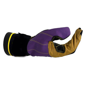 Fashionable <b>Baseball</b> Batting <b>Gloves</b> High Quality Breathable Full Finger Classic Style Premium Soft Leather Anti Slip Grip Adjust - Product Image 2