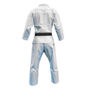 Uniformes de BJJ 100% Algodón Unisex Ropa de Artes Marciales Transpirable y Duradera 380g Personalizable por Delante BJJ Gi en Oferta - Product Image 3
