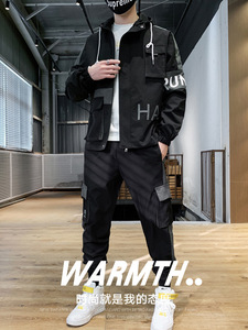 Conjunto Deportivo Oversize para Hombre, Sudadera con Capucha y Pantalones Deportivos, Ropa de Moda - Product Image 4