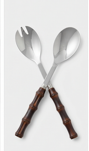 Ensemble de couverts en acier inoxydable de qualité supérieure avec manches en bois luxueux, idéal pour les mariages, les restaurants et les occasions spéciales - Product Image 4