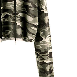 Outdoor Use Best Selling <b>Women</b> <b>Crop</b> Silk Screen Printed Eco-Friendly Breathable Winter Durable Windproof <b>Hoodies</b> - Product Image 6