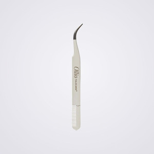 Pinces à cils pour extensions de cils Olio No-Glue - Pinces en forme de L pour extensions de cils en éventail - Product Image 5