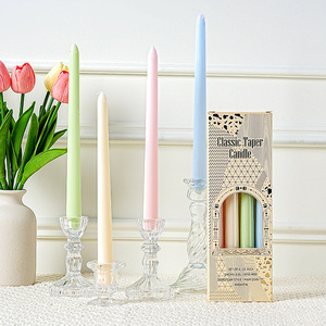 Handmade 25CM Stick Aromatherapy <b>Candle</b> New Year Home Decoration Smokeless Woody Fragrance <b>Long</b> Burning Decorative Wax <b>Candle</b> - Product Image 3