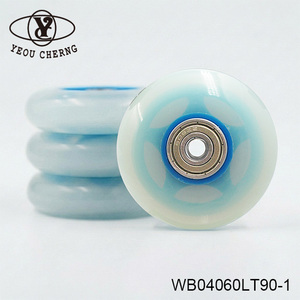 Rueda de 60 mm para Caja de Juguetes de Poliuretano Fundido con Rodamiento ABEC-9 - Product Image 1