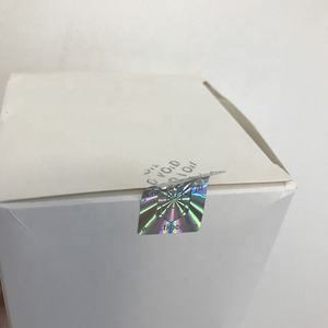 Autocollant d'étiquette de sécurité holographique 3D personnalisé matériau PET pour dentifrice shampooing soins de la peau parfum rouge à lèvres Lotion - Product Image 2