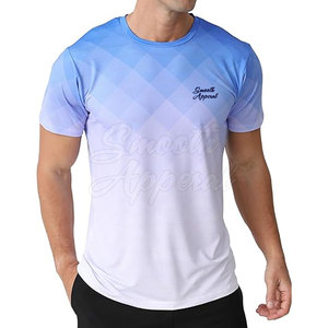 Camisetas Deportivas para Hombre, Tejidas en Spandex/Poliéster, de Secado Rápido, Transpirables y Ligeras para Gimnasio, Entrenamiento, Running y Fitness - Product Image 4