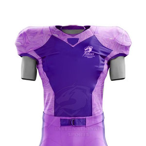 Uniforme américain fabriqué en tissu respirant conçu pour garder les joueurs au frais et au sec pendant les matchs intenses - Product Image 3