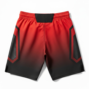 Custom Sublimation MMA Shorts High Performance Fight Trunks Professional Training Gear for BJJ and Kickboxing Wholesale - Product Image 2