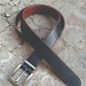 Cinturón de Cuero Genuino de Marca Personalizada para Hombre, Material de Piel de Vacuno de Primera Calidad, Hebilla de Metal de Alta Calidad, Logotipo Personalizado - Product Image 5