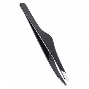 Pinzas Profesionales para Cejas con Punta Inclinada de Acero Inoxidable Reutilizables y Duraderas Diseño Moderno y Lujoso para Depilación - Product Image 2